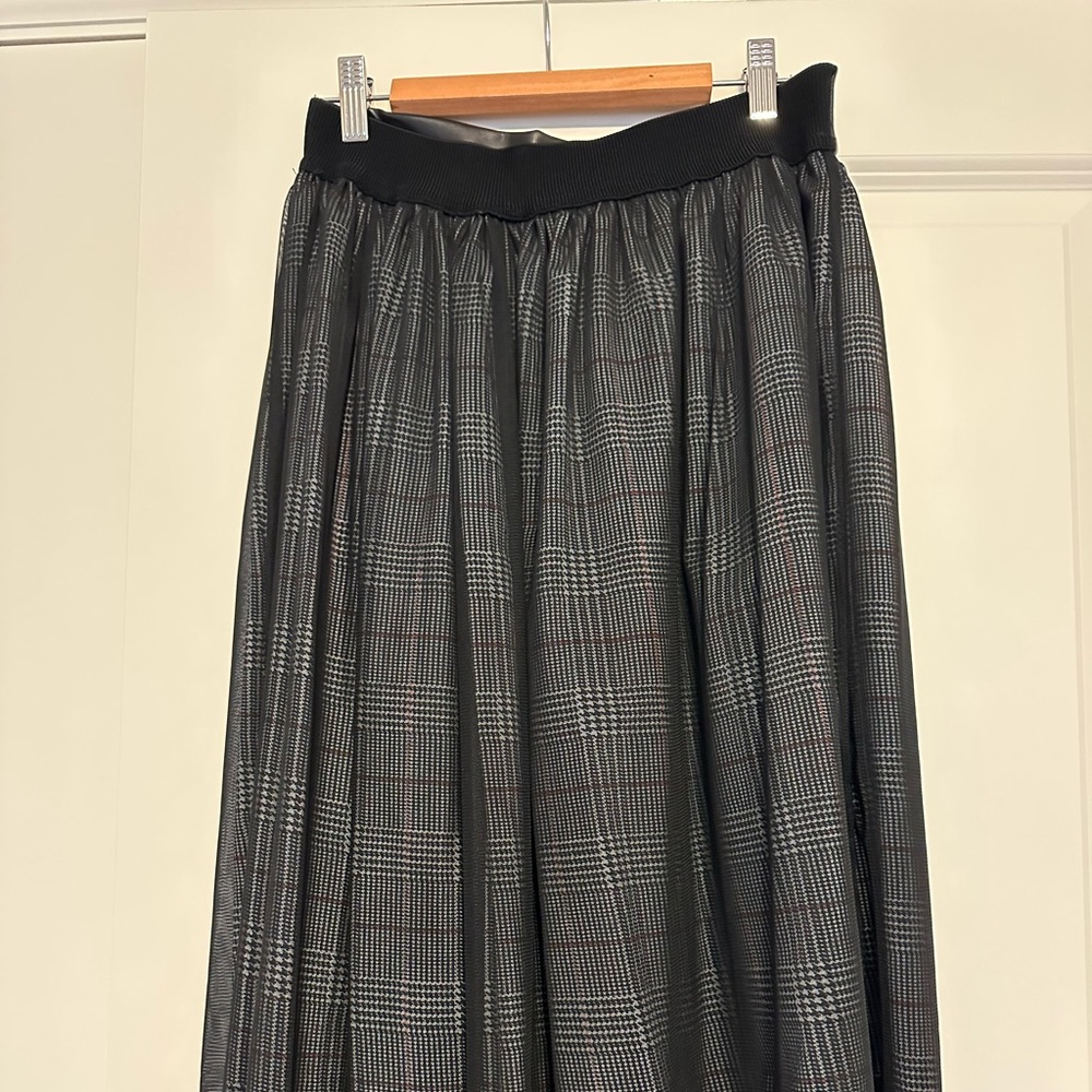 Zara lace tulle skirt